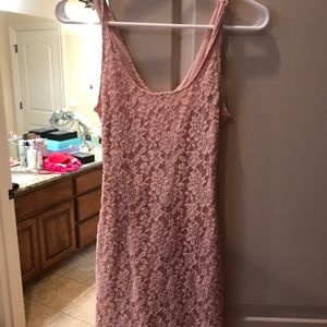 Light pink dress size SMALL